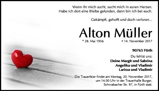 Erinnerungsbild für Alton Müller