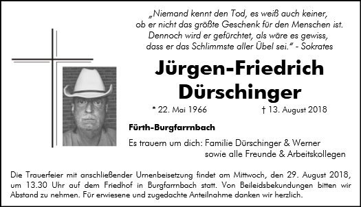 Erinnerungsbild für Jürgen Dürschinger